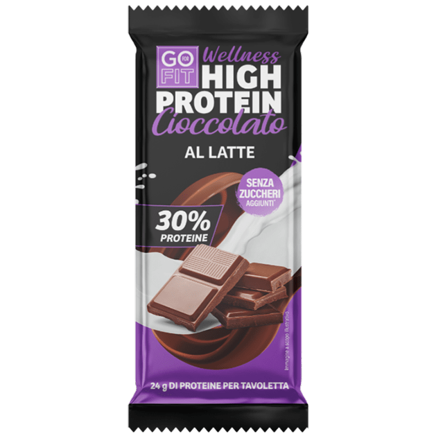Cioccolato proteico al latte