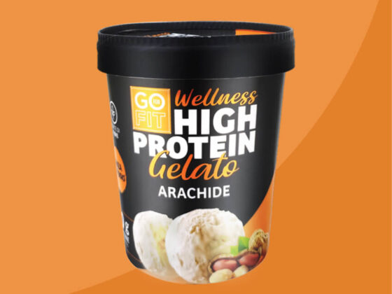 Gelato high protein arachide